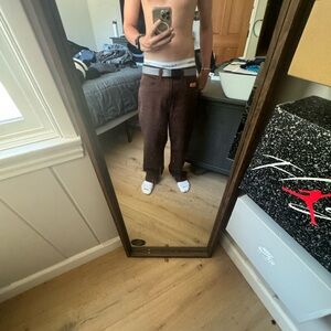 empyre; brown loose jeans